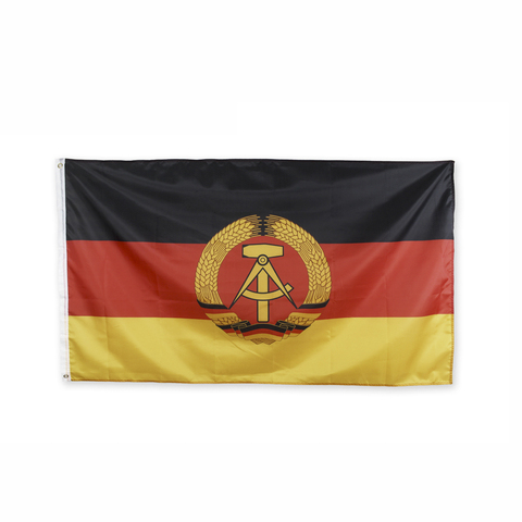 Drapeau de la république démocratique allemande, 90x150cm, allemagne de l'est ► Photo 1/6