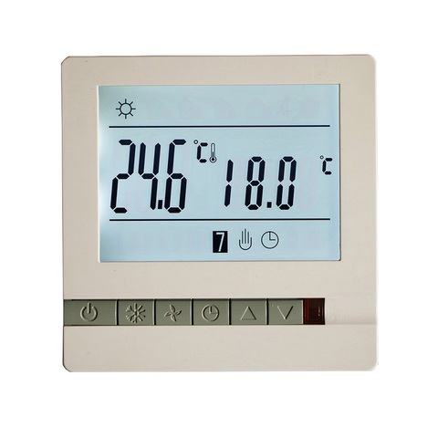 Grande Promotion 220 v 16A LCD Programmable Chauffage par le Sol Thermostat Régulateur de Température Ambiante ► Photo 1/6