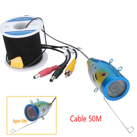 MAOTEWANG – câble de pêche sous-marine 1000tvl + caméra avec 12 lampes à infrarouge ► Photo 1/6