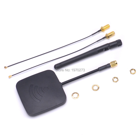 Kit d'antenne FPV 5.8G 14dBi, pour contrôle de Drone RC Hubsan H501S H502S H107D H107D + H25G H29G ► Photo 1/6