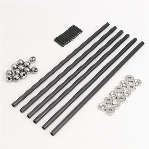 Kit de bras avec tiges diagonales L200 + Joint à billes magnétique + bille en acier pour imprimante 3D, accessoires, pièces ► Photo 1/4