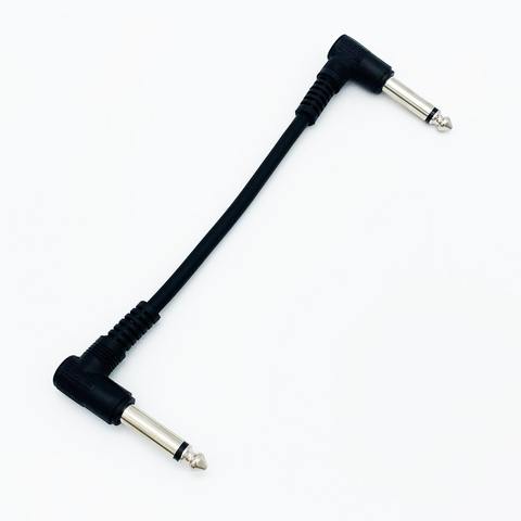 Connecteur de câble de pédale d'effets de guitare de 15cm/20cm de long, ligne d'adaptateur de fil de prise 6.35, 1 pièce ► Photo 1/6