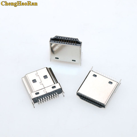 Chengaoran – connecteur HDMI 19 broches mâle, 1 pièce, interface, espacement de 1.6MM, pour équipement HD ► Photo 1/3