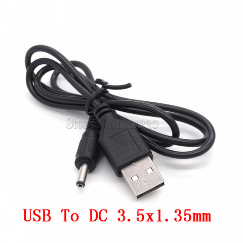 Câble convertisseur de puissance USB vers prise DC 3.5mm x 1.35mm, longueur 60cm ► Photo 1/1