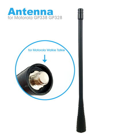 Talkie-walkie UHF Antenne Flexible pour Motorola GP328 GP300 GP88 GP340 GP338 CP040 GP380 GP68 GP2000 HT750 EP450 Antenne Souple ► Photo 1/6