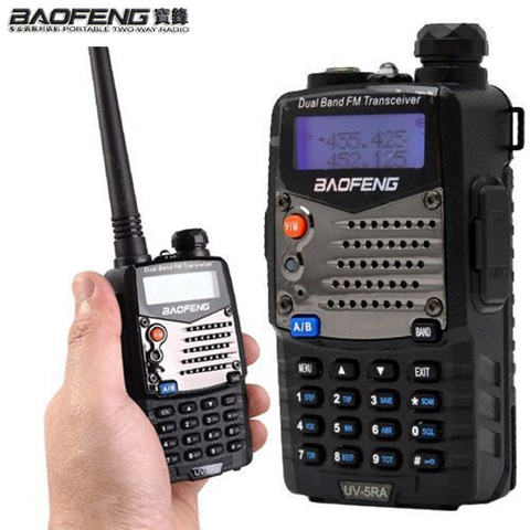 Le talkie-walkie à longue portée Uhf Vhf Pofung UV-5RA est amélioré BAOFENG UV5R pour la Radio bidirectionnelle de Police de Scanner de Radio de Station de Radio de CB ► Photo 1/6