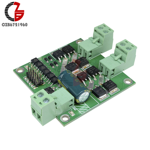 Module de pilote de moteur 12V 24V, 7a, 160W, double cc, h-bridge L298, Signal de commande logique optocoupleur d'entraînement PWM, freinage de marche arrière ► Photo 1/6