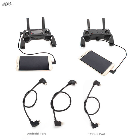 Câble de données télécommandé reliant la ligne de tablette téléphonique pour dji mavic mini / air / pro 1/ spark /mavic 2 pro & zoom drone ► Photo 1/5