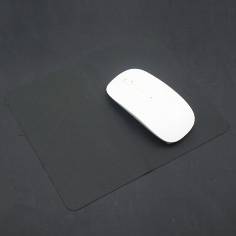 Tapis de souris antidérapant noir en caoutchouc pour ordinateur portable, accessoire de jeu ► Photo 1/2