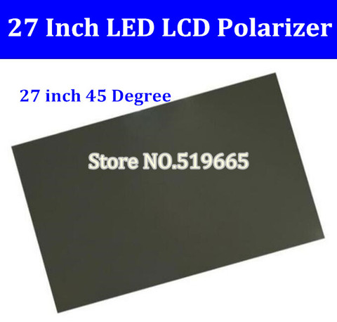 Nouveau Film polarisant LCD 27 pouces brillant de 27 pouces à 45 degrés pour écran LCD LED IPS pour TV ► Photo 1/1