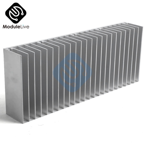 Dissipateur thermique en aluminium de haute qualité, 60x150x25mm, pour LED et Transistor IC de puissance ► Photo 1/4