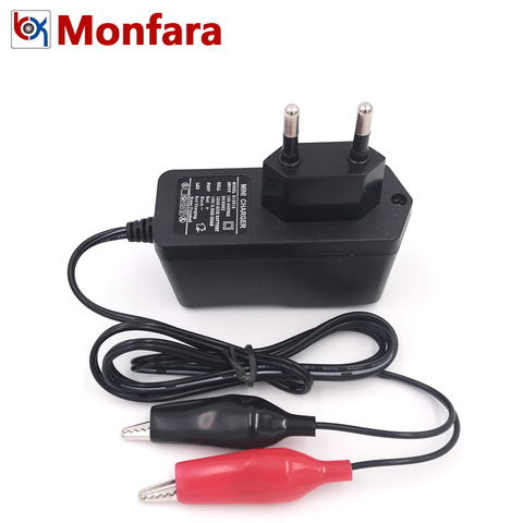 12 V 1A automobile moto chargeur de batterie voiture moteur plomb-acide AGM GEL Auto cellulaire 12 V adaptateur d'alimentation 220 volts ► Photo 1/6