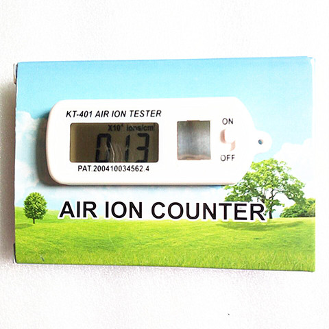 Portable Mini Voiture Air Ion Testeur Compteur Compteur Salle blanche Filtre D'oxygène Ions Maximum Tenir Auto Purificateur D'air ► Photo 1/6