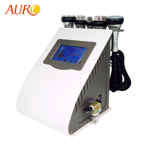 AURO – Machine à cavitation d'amincissement, appareil 5 en 1, nouvelle technologie par aspiration, ultrasons, liposuction, RF amincissante, meilleures ventes, équipement pour salons de beauté, 2022 ► Photo 1/6