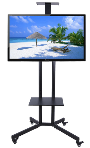 32-60 pouces LCD LED Plasma TV montage sol présentoir chariots/chariot avec support DVD et support de caméra ► Photo 1/3