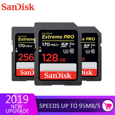 SanDisk-carte SD Ultra originale, 8 go 16 go 32 go, SDHC 64 go 128 go 256 go, SDXC, classe 10, r80 mb/s, usb-1, pour appareil photo ► Photo 1/6