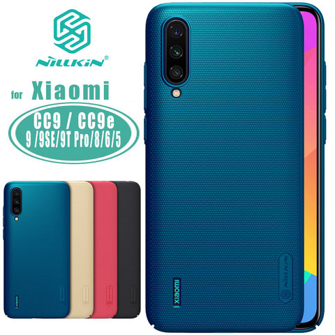 Nillkin pour Xiao mi CC9 CC9e coque de protection Super givrée coque arrière rigide pour Xiao mi mi 9 SE 9T Pro mi 8 SE mi 5 mi 6 ► Photo 1/6