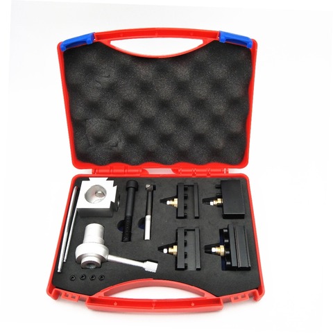Mini CNC tour changement rapide outils poteaux et porte-outils Kit ensemble M8/M10 porte-coupe vis alésage barre tournant face porte-clé ► Photo 1/1