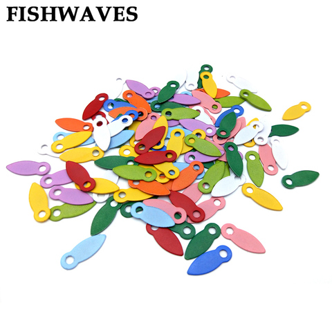 Vagues de poissons 100 pièces 10 couleurs couleurs couleurs couleurs pour cadre d'album Photo bricolage et embellissement, pour Scrapbooking, pour serrures rotatives boutons ► Photo 1/6