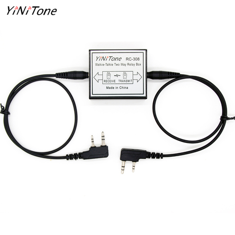 Yinitone RC-308 relais Radio bidirectionnel talkie-walkie répéteur boîte K Port pour deux Radio de poche Baofeng UV-5R BF-888S KENWOD TYT ► Photo 1/6