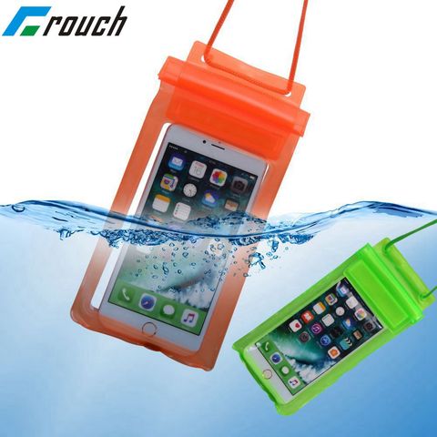 Téléphone étanche sac Smartphones pour iphone samsung téléphone portable poche sous-marine extérieure natation sèche séchage sacs couverture et sangle ► Photo 1/6