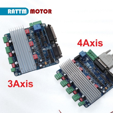 Contrôleur CNC 3 axes/4 axes TB6560, carte de pilote de moteur pas à pas type H ► Photo 1/5