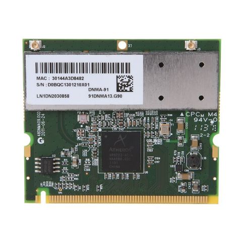 Haute qualité Atheros AR9223 Mini ordinateur portable PCI WIFI WLAN carte réseau sans fil interne pour Acer Toshiba Dell 300M 802.11 a/b/g/n ► Photo 1/1