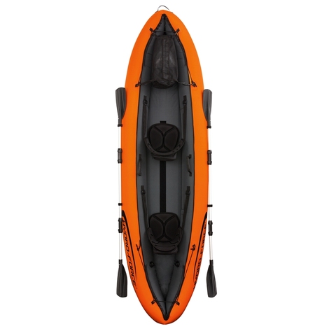 Kayak flottant gonflable 11 pieds pour 2 personnes, bateau de luxe, Kayak flottant, radeau aérien ► Photo 1/6