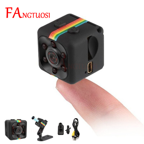 FANGTUOSI – Mini caméra sq11 HD 1080P, capteur de Vision nocturne, caméscope DVR, Micro caméra Sport DV, SQ 11 ► Photo 1/6
