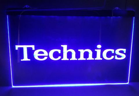 Logo techniques, enseignes à lumière néon 3d, led, pour décoration de la maison, 2 tailles, nouveau NR bar bar pub club ► Photo 1/6