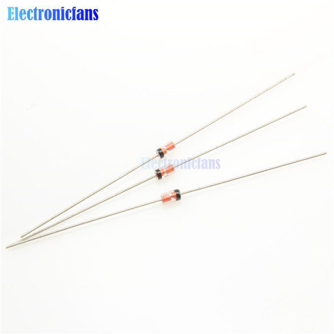 10 pièces GERMANIUM DIODE 1N34A DO-35 1N34 IN34A ► Photo 1/5