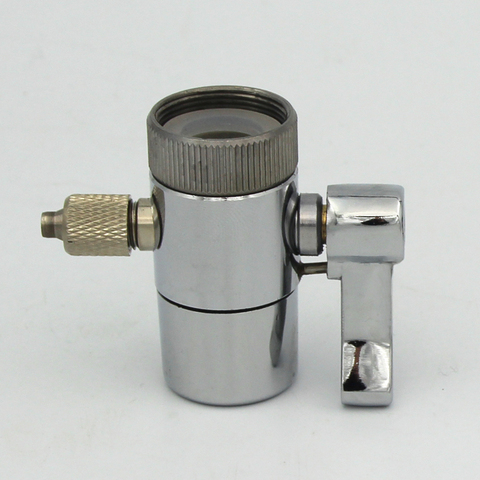 Adaptateur de dérivation d'aérateur de robinet en métal, pour accessoires d'irrigateur Oral, interrupteur de valve pour purificateur d'eau ► Photo 1/6