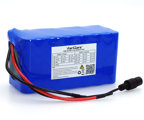 24V 6Ah 7S3P 18650 batterie li-ion batterie pack 29.4v 6000mah vélo électrique cyclomoteur Li-ion batteries ► Photo 1/2