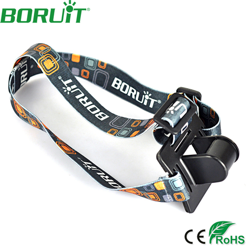 BORUiT – serre-tête Portable réglable pour casque, accessoires de cyclisme pour phares à LED ► Photo 1/6