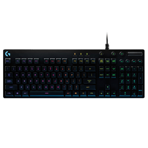 Logitech-clavier Gaming mécanique RGB G810 Orion, clavier Gaming ► Photo 1/6