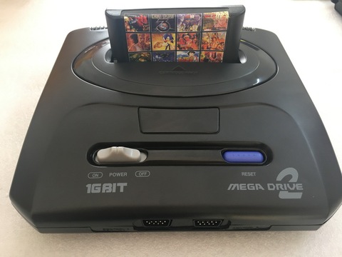 Console de jeu vidéo SEGA MD 2 16 bits pour cartouche de jeu SEGA originale avec jeux classiques 138 en 1 ► Photo 1/5