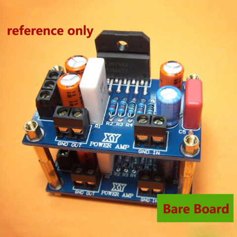 Amplificateur hi-fi de puissance DC + 20-28V 68W, LM3886, PCB, panneau parallèle nu ► Photo 1/6