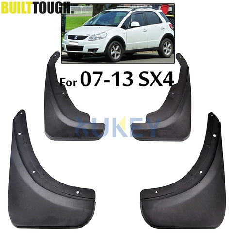 Kit de garde-boue moulé pour Suzuki SX4, pour trappe SX4 garde-boue-2007, garde-boue, aile avant et arrière ► Photo 1/6