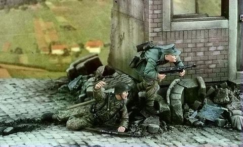Bataille 1:35! Infanterie allemande ► Photo 1/1