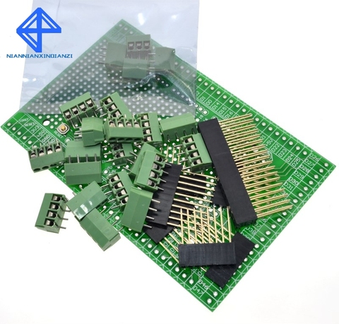 Kit de panneau de bouclier de bornier à vis Prototype de carte PCB Double face pour MEGA-2560 Mega 2560 R3 Mega2560 R3 ► Photo 1/6