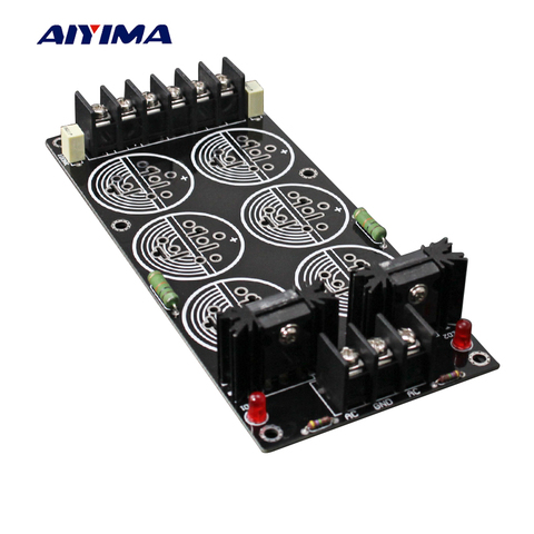 AIYIMA 120A redresseur filtre alimentation carte soudure Schottky 35MM 6 capacités Rectification amplificateur bricolage ► Photo 1/4