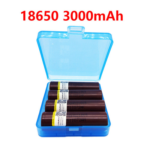 2022 LiitoKala HG2 18650 3000 mah cigarette électronique batteries rechargeables puissance haute décharge, 30A grand courant ► Photo 1/5