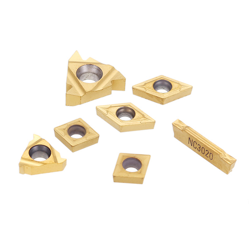 7 pièces Carbure pour Outil De Tournage pour 12mm Tige D'alésage De Tour Décolletage Outil Set De Support Kit ► Photo 1/6