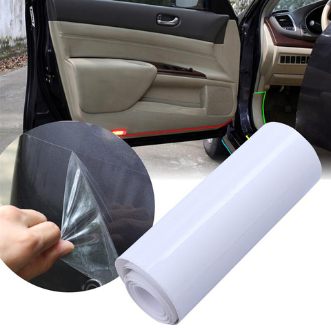 Film de Protection en PVC 10x300cm, peinture transparente anti-rayures pour pare-choc de voiture ► Photo 1/6
