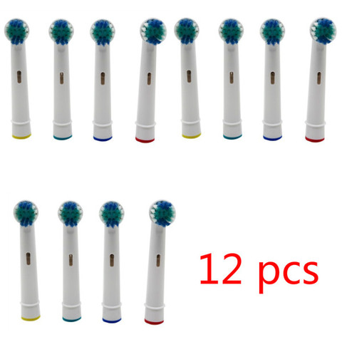 12 pièces tête de brosse à dents électrique pour oral-b brosse à dents électrique de remplacement têtes de brosse livraison gratuite ► Photo 1/6