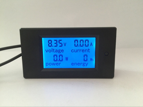 DC6.5 ~ 100V 0 ~ 20A numérique LCD Combo panneau compteur Volt Amp module d'alimentation Watt mètre ► Photo 1/6