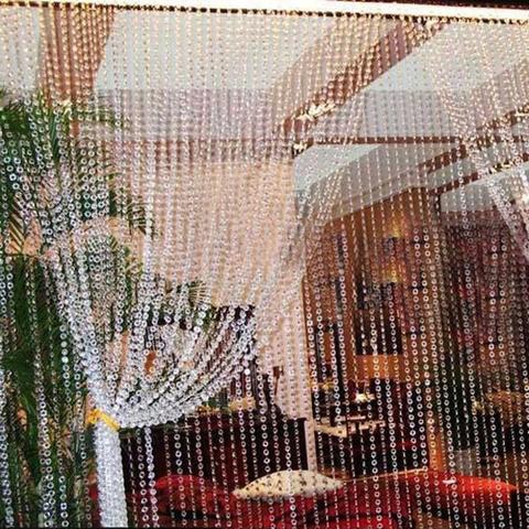 30M perles rideaux acrylique cristal rideau octogonal perle rideaux sur la porte fête Festive intérieur maison mariage décoration ► Photo 1/6