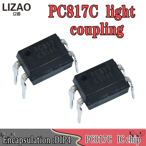 Optocoupleur de sortie de transistor DIP-4, PC817C PC817 EL817 PS817C En Stock ► Photo 1/5