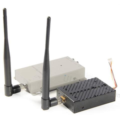 Émetteur AV sans fil FPVOK 1.2Ghz 5W 5000MW avec antenne à Gain élevé récepteur 1.2G pour moniteur de caméra de vidéosurveillance ► Photo 1/1