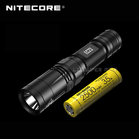 1800 lumens Nitecore EC23 CREE XHP35 HD E2 LED lampe de poche haute Performance avec batterie (IMR18650 2500mAh 35A) ► Photo 1/6